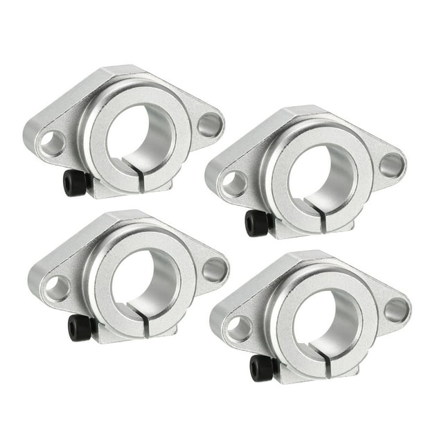 uxcell 4PCS SHF16 Aluminum Linear Motion Rail Clamping Rod Rail Guide Support for 16mm Diameter Shaft uxcell 4PCS SHF16 Aluminum Linear Motion Rail Clamping Rod Rail Guide Support for 16mm Diameter Shaft